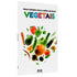 Minha Primeira Enciclopédia Bilíngue Vegetais, capa branca com diversos vegetais coloridos — Plenitude
