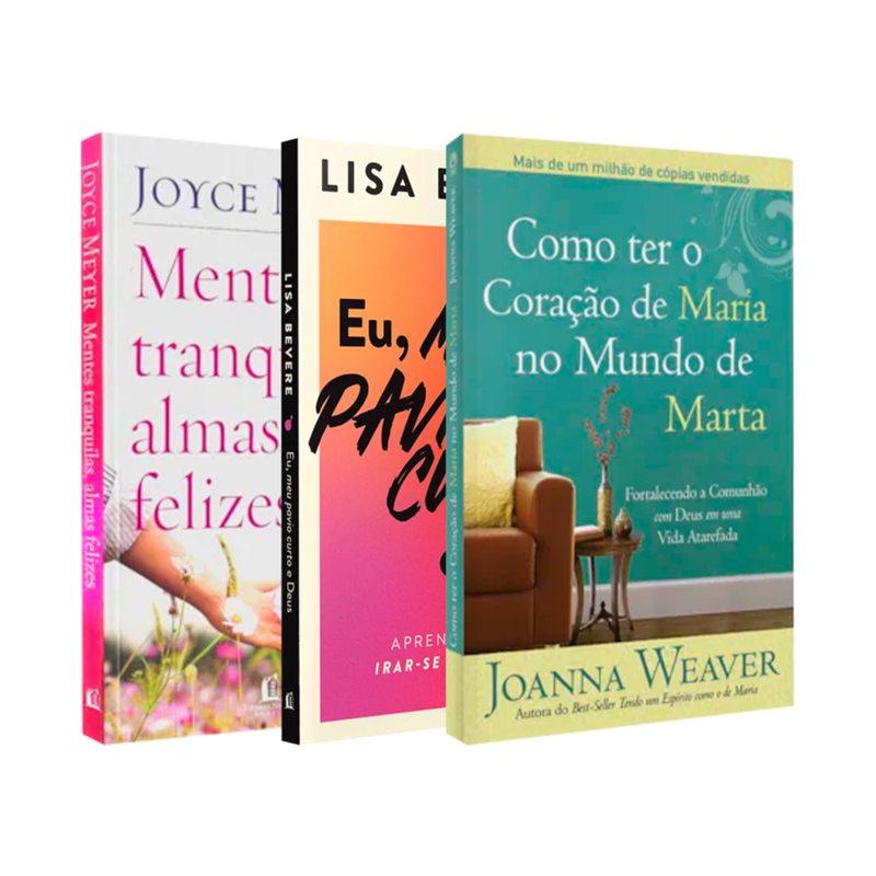 Kit Equilíbrio e Paz Interior: Fé, Emoções e Espiritualidade