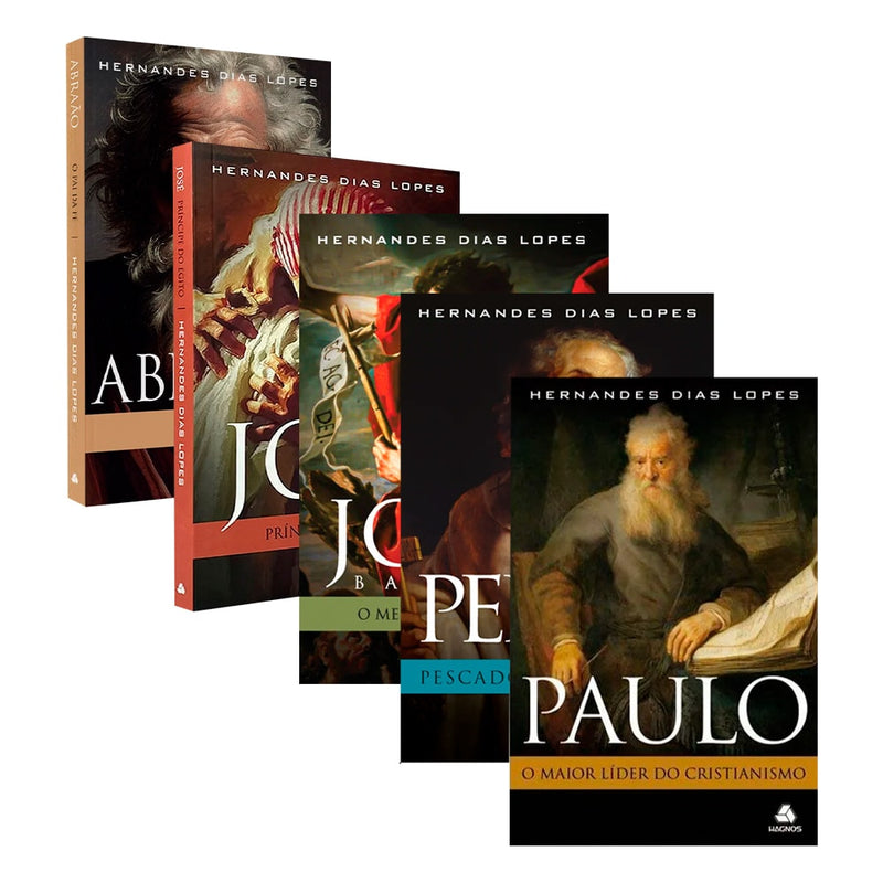 Kit Grandes Personagens da Bíblia: Lições de Fé, Liderança e Propósito