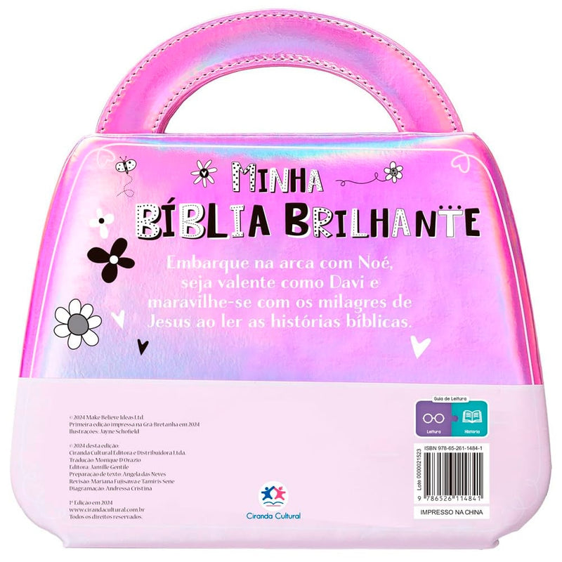 Minha Bíblia Brilhante | Coleção Bolsa Divertida