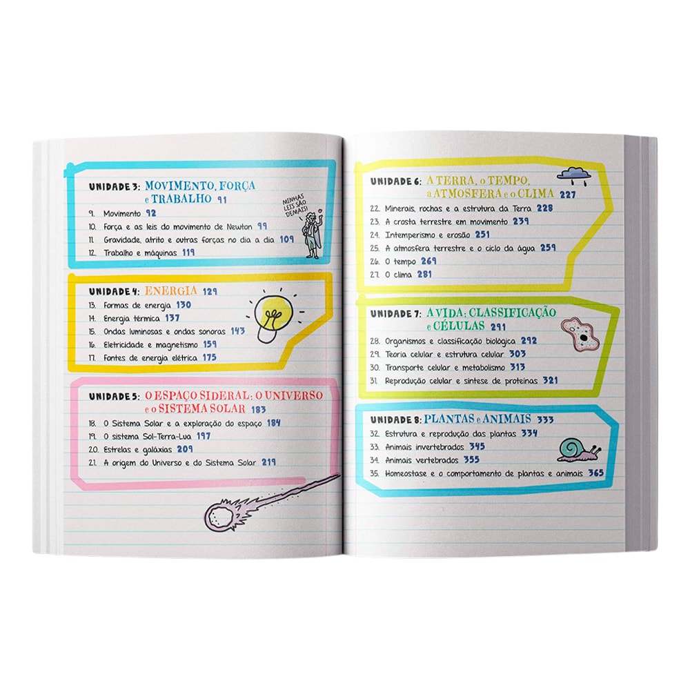 Grande Livro de Ciências do Manual do Mundo