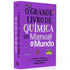 Livro Grande Livro de Química do Manual do Mundo, capa roxa com ilustrações científicas. — Plenitude