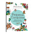 Livro Pequenas Conquistas, capa branca com ilustrações coloridas de casas e flores. — Plenitude