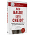Livro Seu Balde Está Cheio?, capa branca com título vermelho e ilustração de um balde prateado. — Plenitude