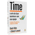 Livro Time | a arte de fazer acontecer com sua equipe, capa branca com título preto e detalhes coloridos. — Plenitude