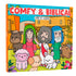 Livro de colorir "Comfy & Biblical", capa colorida com personagens bíblicos fofos. — Plenitude