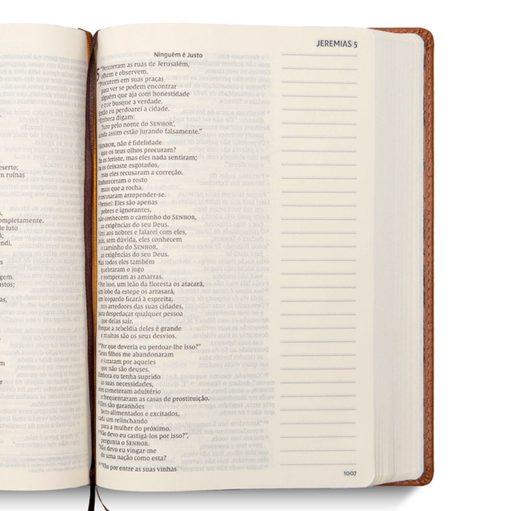 Bíblia Bendiga | NVI | Letra Grande | Com Espaço Para Anotações
