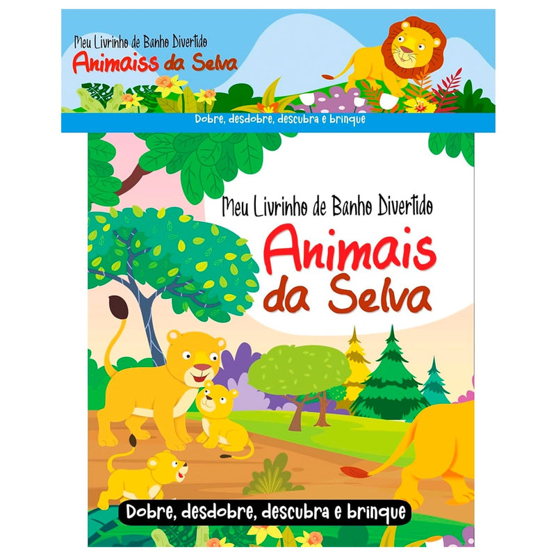 Meu Livrinho de Banho Divertido |  Animais da Selva
