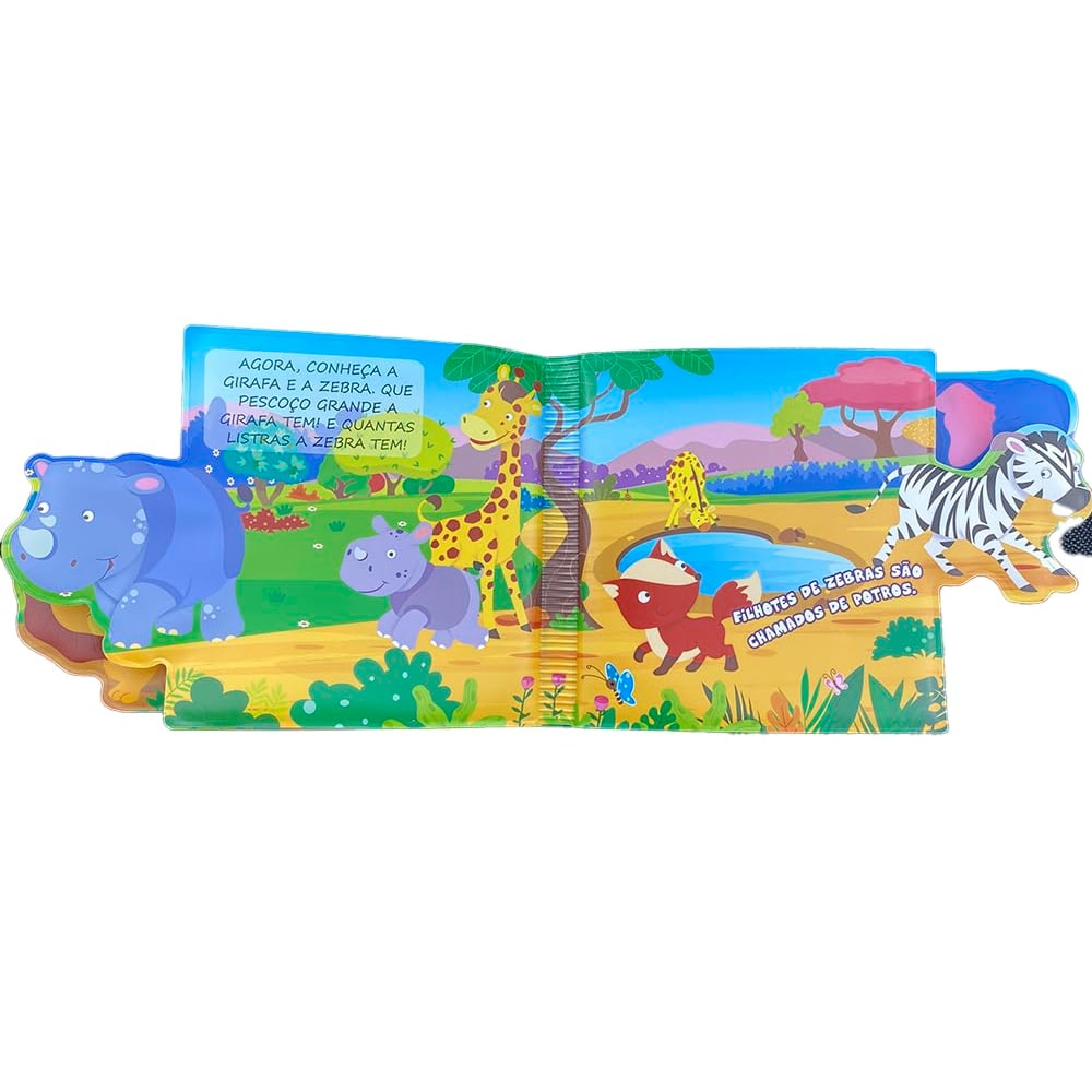 Meu Livrinho de Banho Divertido |  Animais da Selva