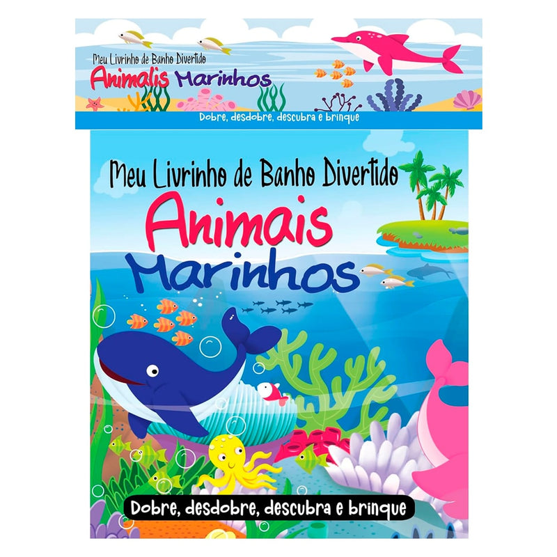 Meu Livrinho de Banho Divertido |  Animais Marinhos