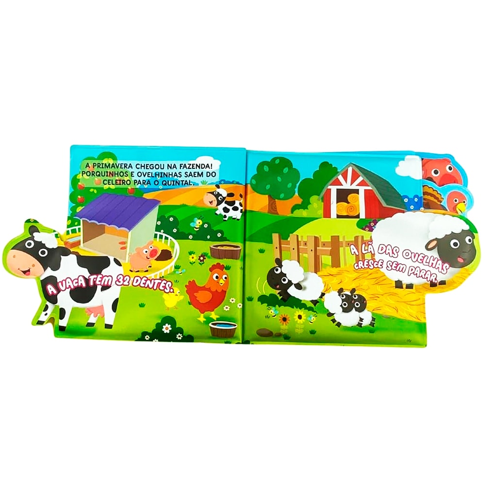 Meu Livrinho de Banho Divertido |  Fazendinha
