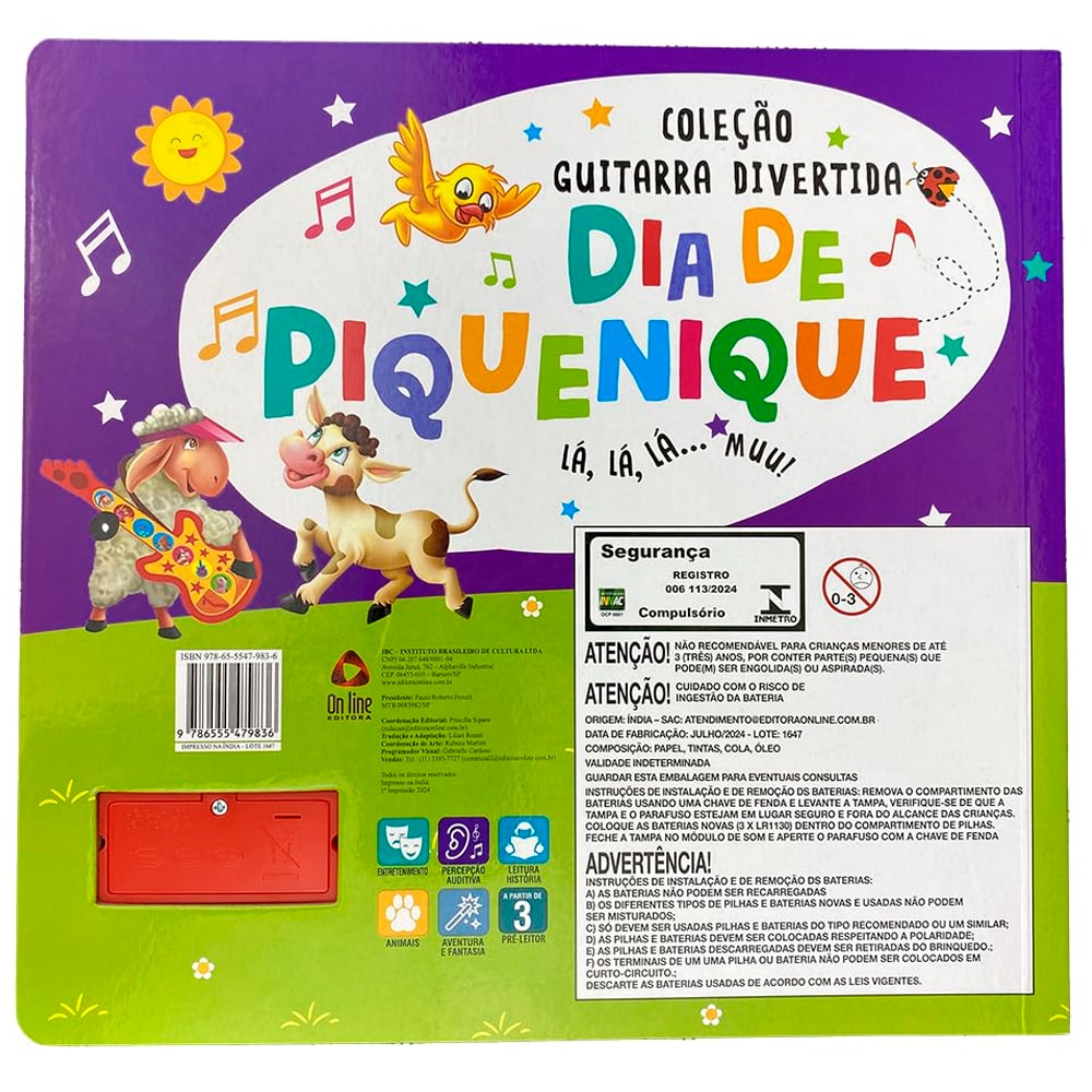 Coleção Guitarra Divertida | Dia de Piquenique