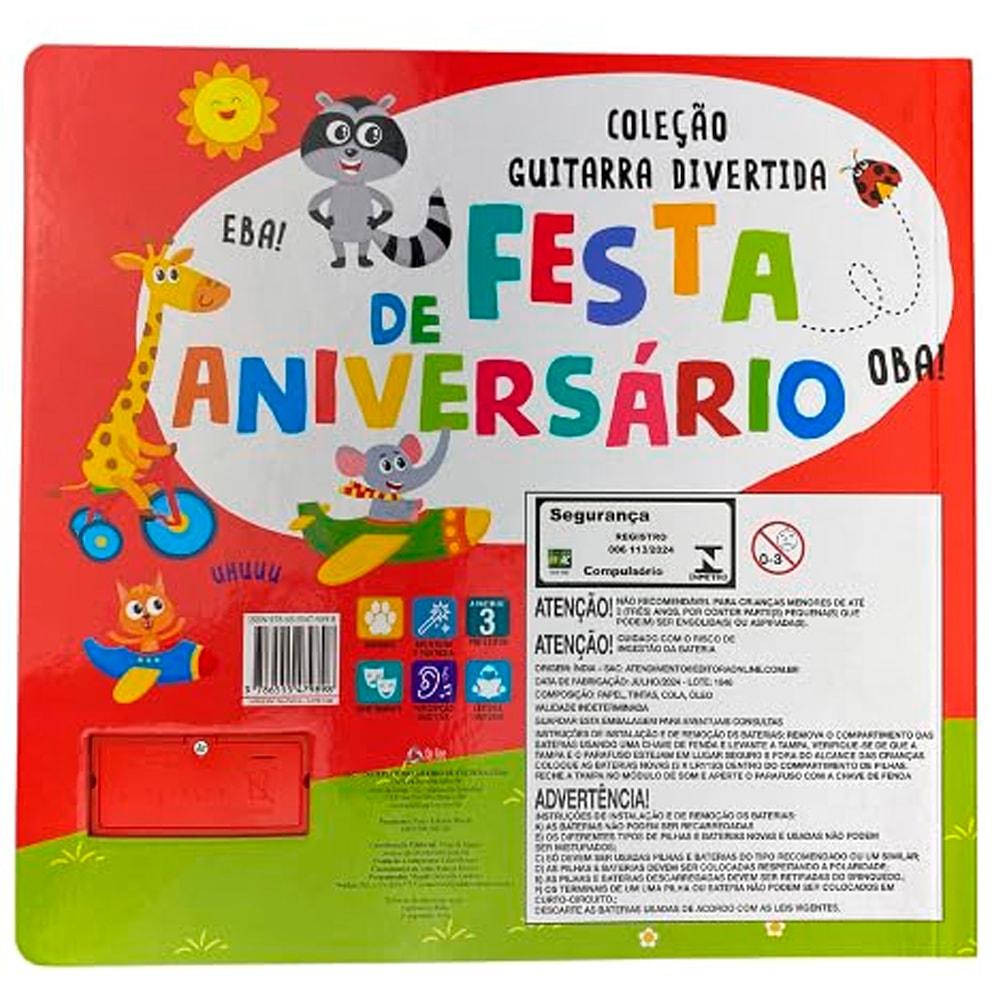 Coleção Guitarra Divertida |  Festa de Aniversário