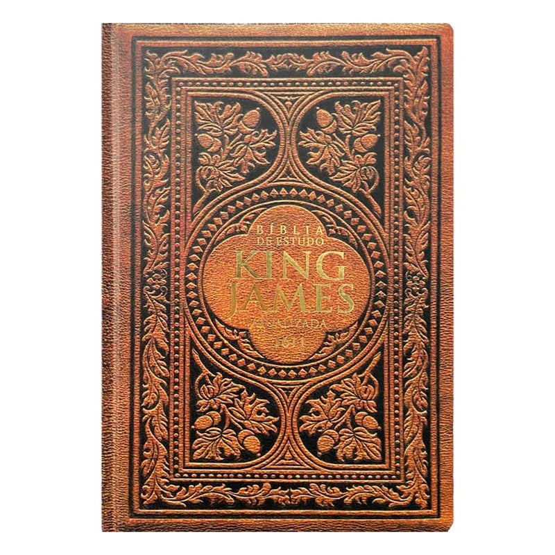 Bíblia de Estudo King James |  Atualizada |  Full Collor | Capa Dura | Vintage