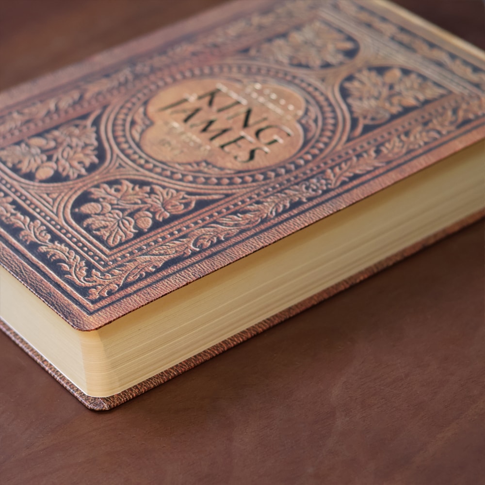 Bíblia de Estudo King James |  Atualizada |  Full Collor | Capa Dura | Vintage