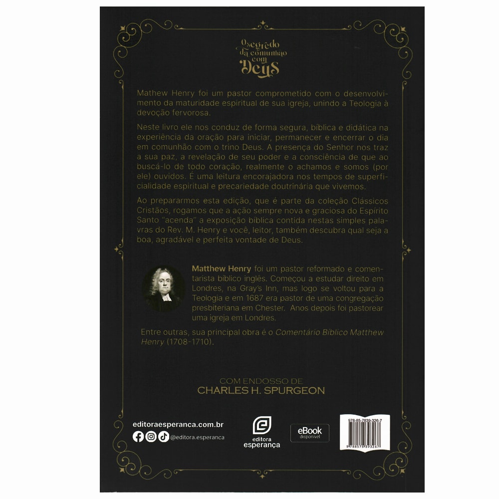 O Segredo da Comunhão Com Deus | Matthew Henry