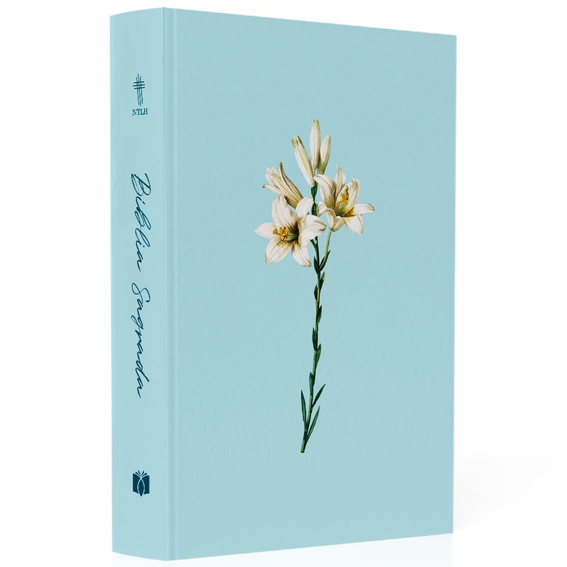 Bíblia Sagrada | NTLH | Lírios Azul | Brochura