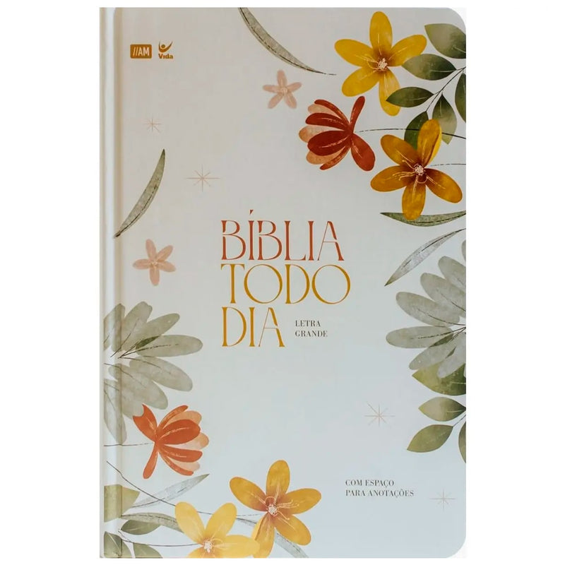 Bíblia Todo Dia Floral | AM |  Letra Grande