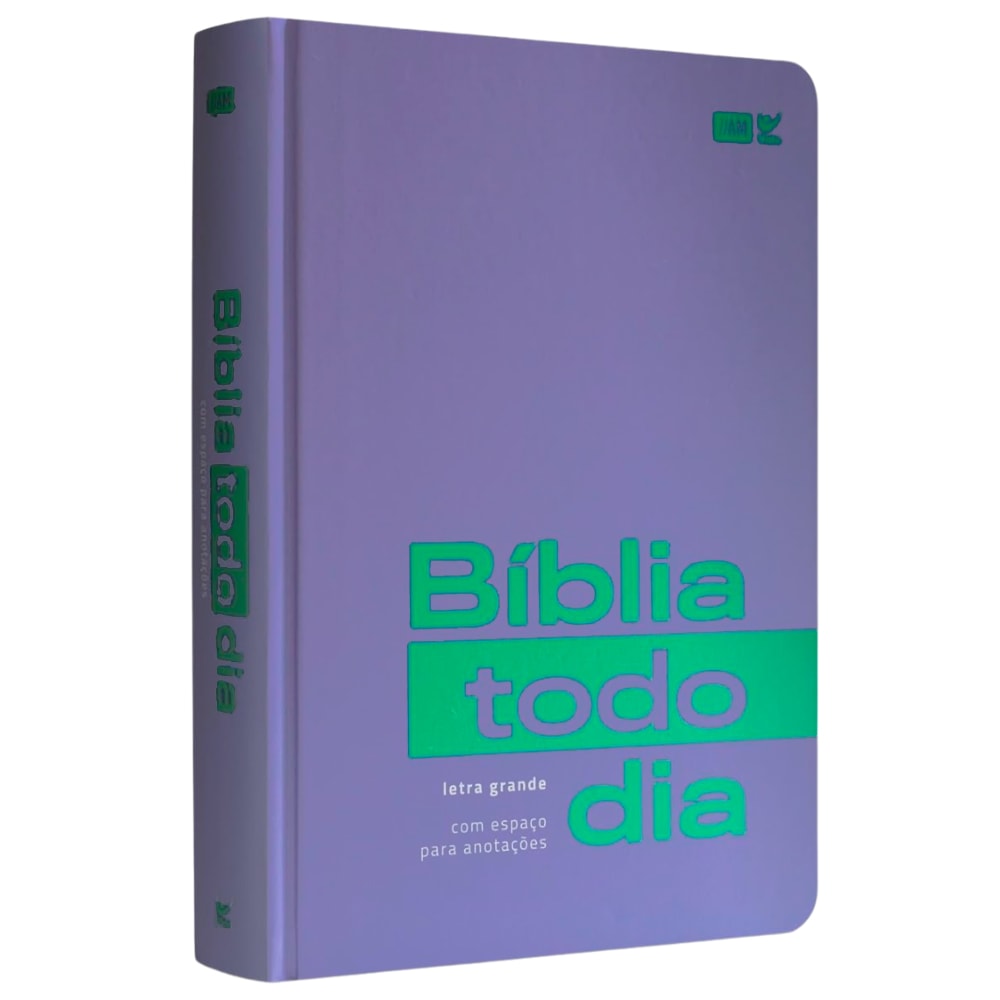 Bíblia Todo Dia Roxa | AM |  Letra Grande