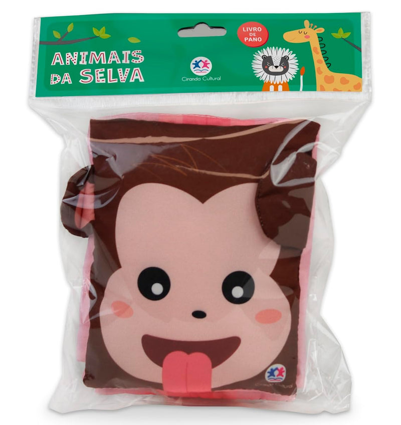 Animais da Selva | Livro de Pano