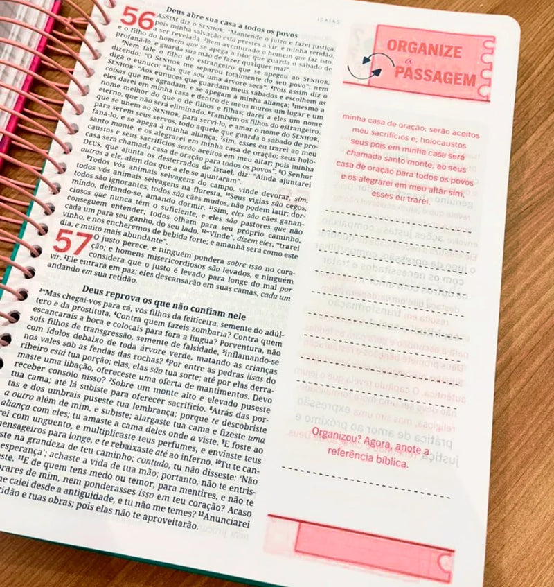 Bíblia Interativa | Bondade| Estude, Medite e Anote | King James