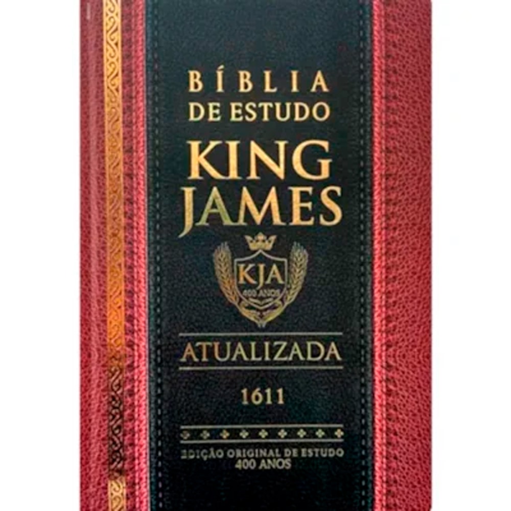 Bíblia de Estudo King James Atualizada | Hipergigante |  Full Collor | Capa Dura