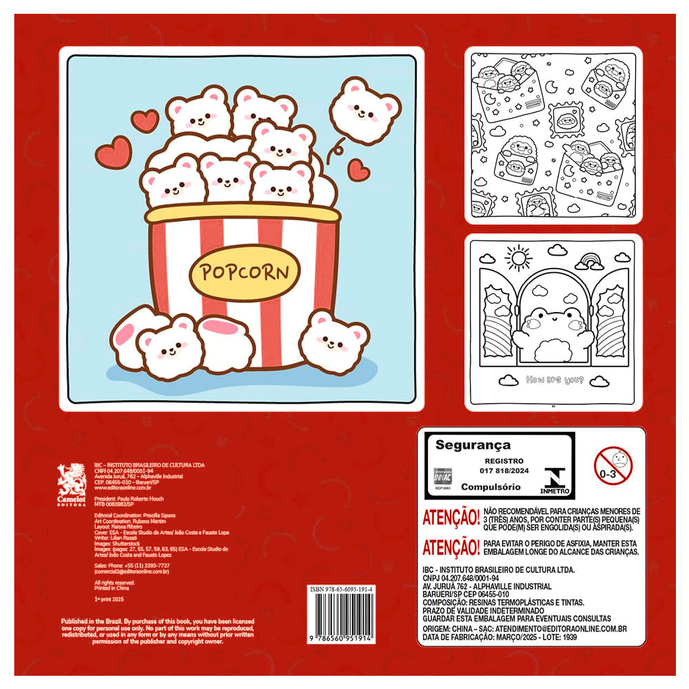 Cute e Comfy | Coloring Book for Adults 1 | Bold Easy | Edição Especial