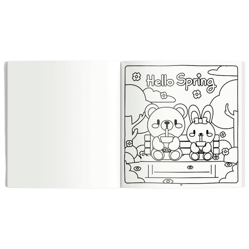 Cute e Comfy | Coloring Book for Adults 2 | Bold Easy | Edição Especial