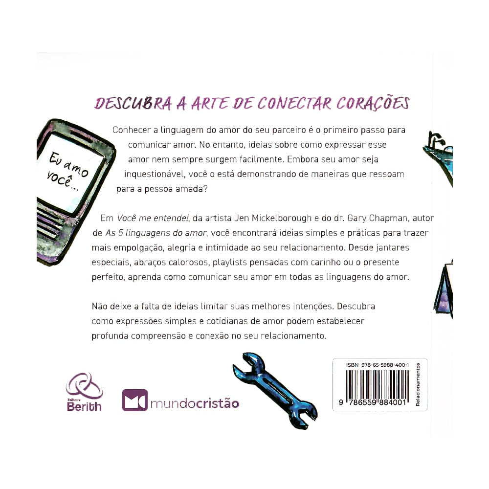 Kit Dominando as Linguagens do Amor: As 5 Linguagens do Amor Luxo + Você Me Entende!