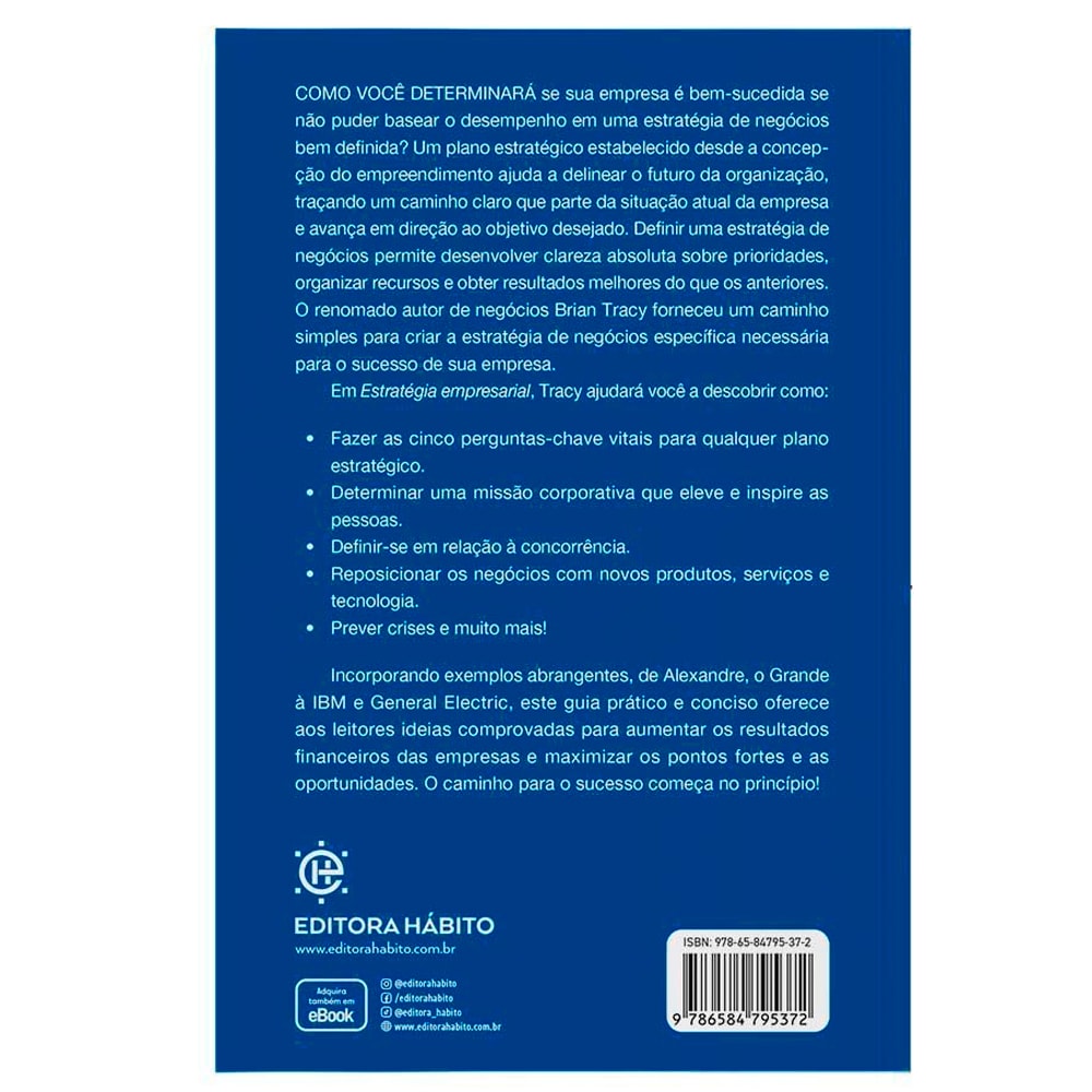 Estratégia Empresarial | Brian Tracy