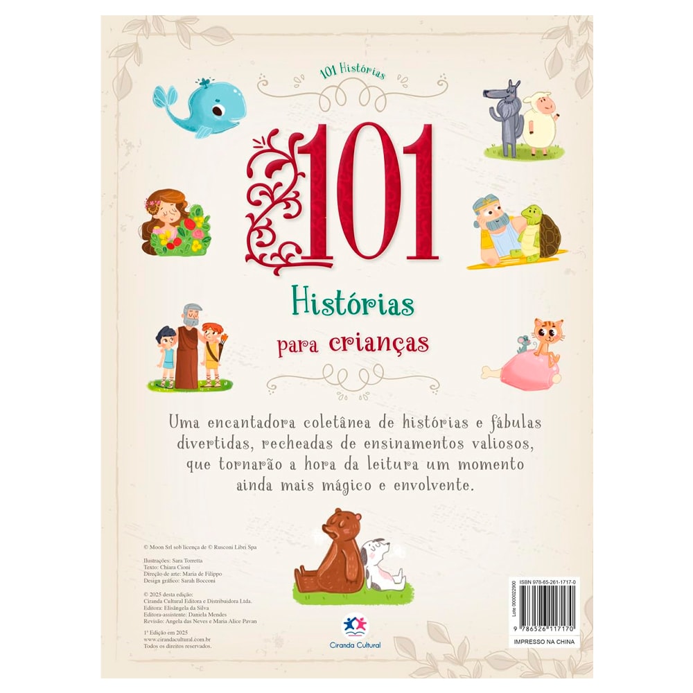 101 Histórias | Histórias Para Crianças | Chiara Cioni