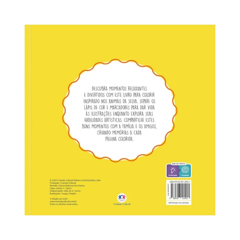 Jungle Buddies |  Livro de Colorir