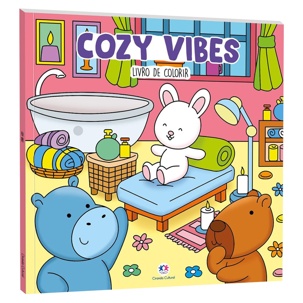 Cozy Vibes | Livro Para Colorir