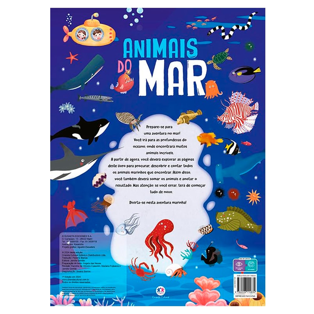 Encontre e Conte | Animais do Mar