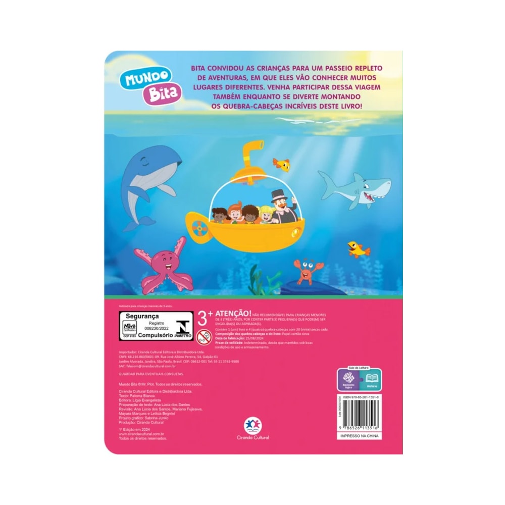 Livro Quebra-Cabeça | Mundo Bita | Dia de Passeio