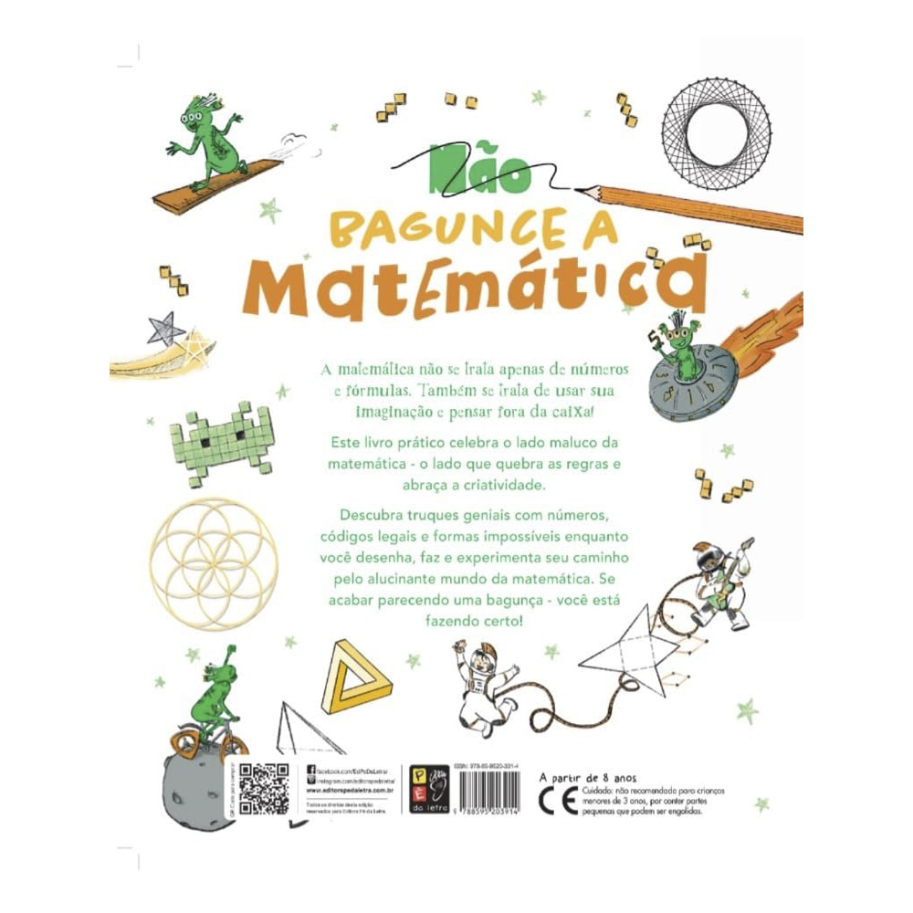 Não Bagunce a Matemática | Anna Claybourne