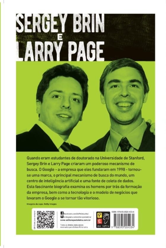 Sergey Brin e Larry Page | Os Homens Que Criaram o Google