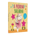 Livro Toque Minha Estrela A Pequena Bailarina, capa amarela com coelha bailarina e estrelas para tocar. — Plenitude