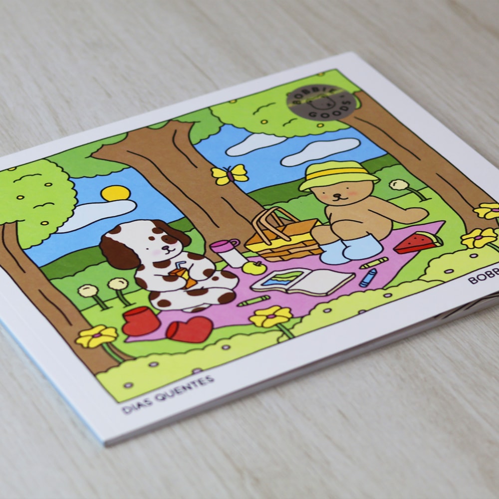 Bobbie Goods | Livro de Colorir | Dias quentes