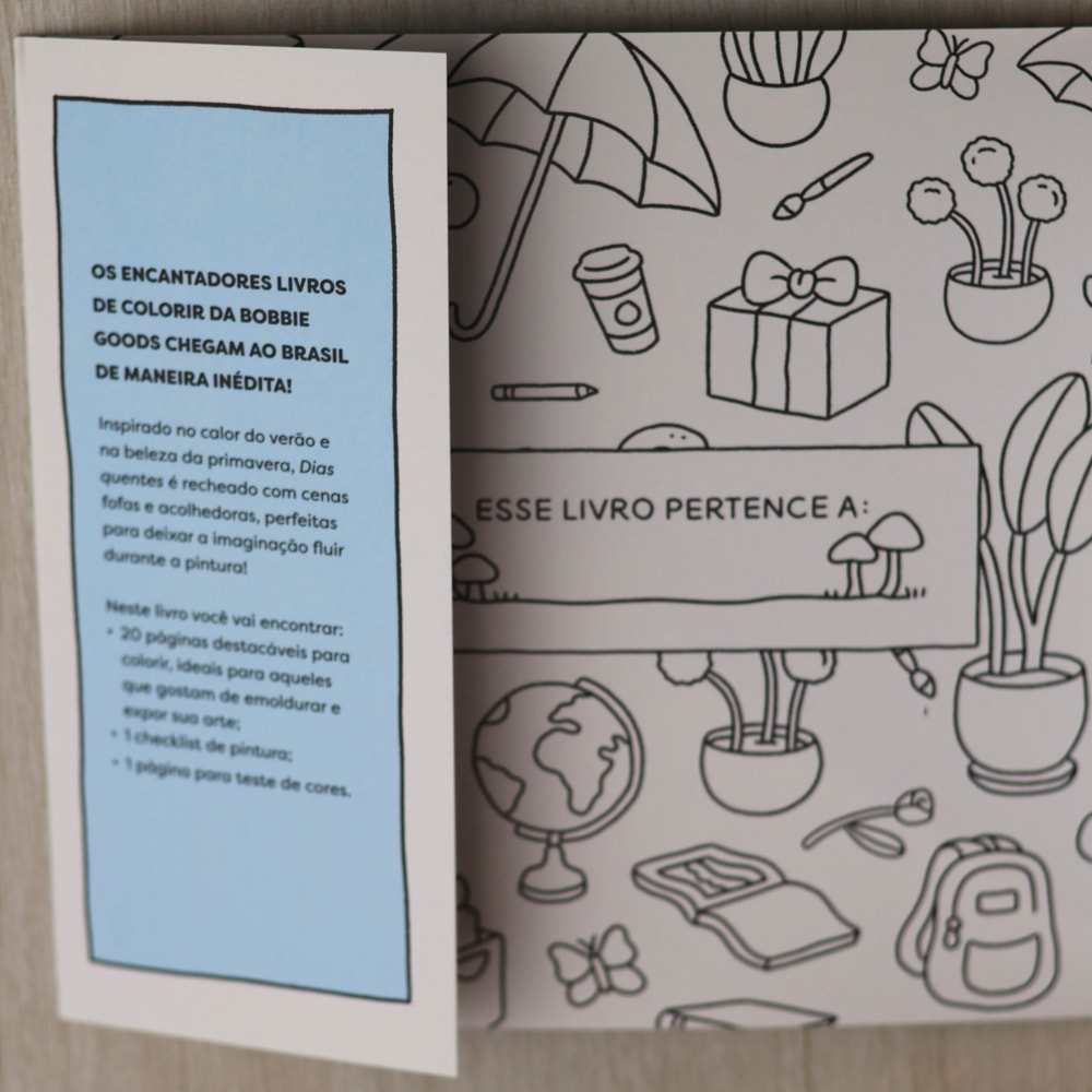 Bobbie Goods | Livro de Colorir | Dias quentes