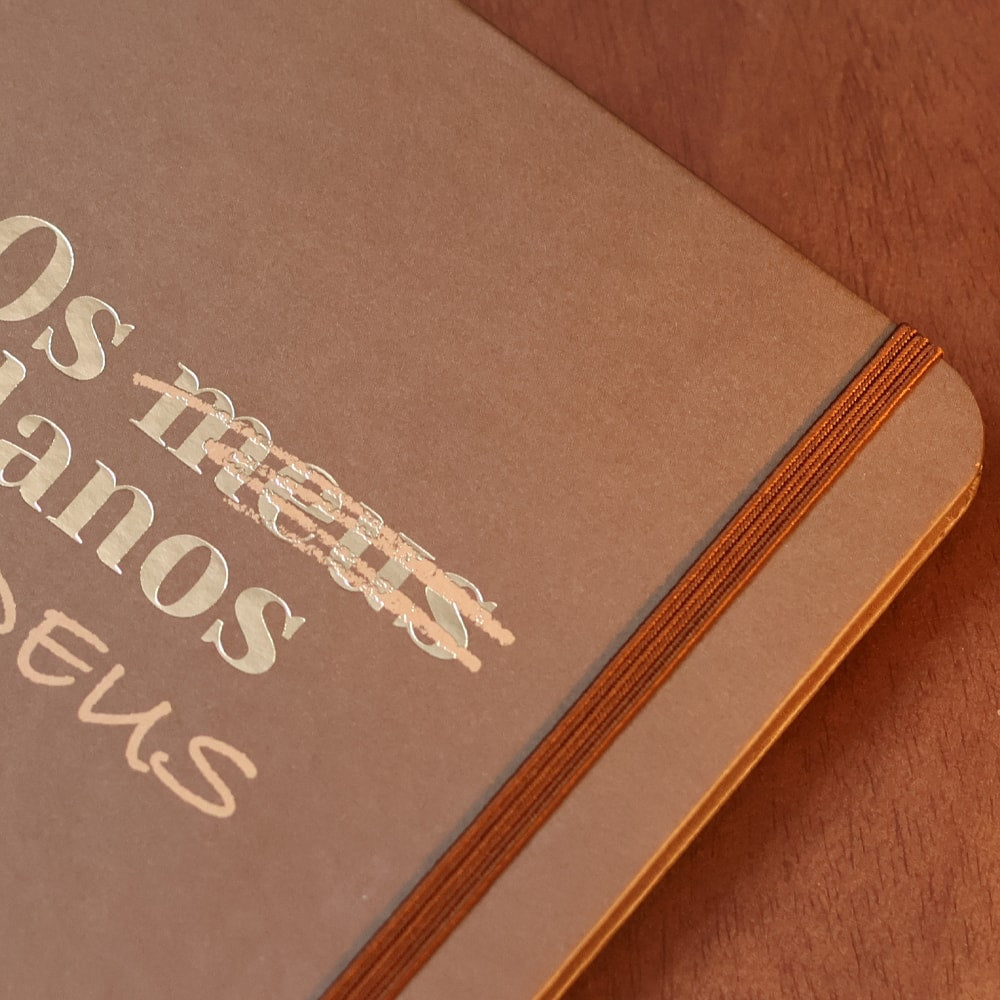 Moleskine | Os Planos de Deus | Bronze | Viviane Martinello