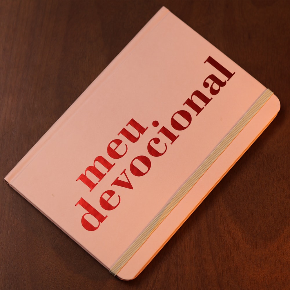 Moleskine | Meu Devocional  | Rosa | Viviane Martinello