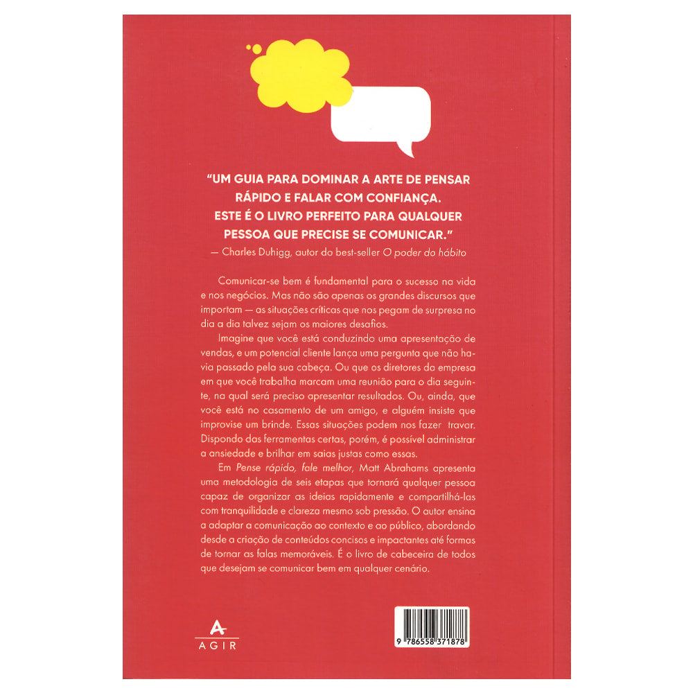 Pense Rápido, Fale Melhor | Matt Abrams