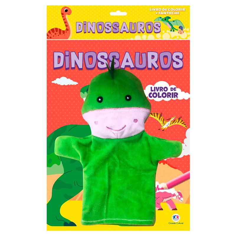 Livro de Colorir |  Fantoche |  Dinossauros