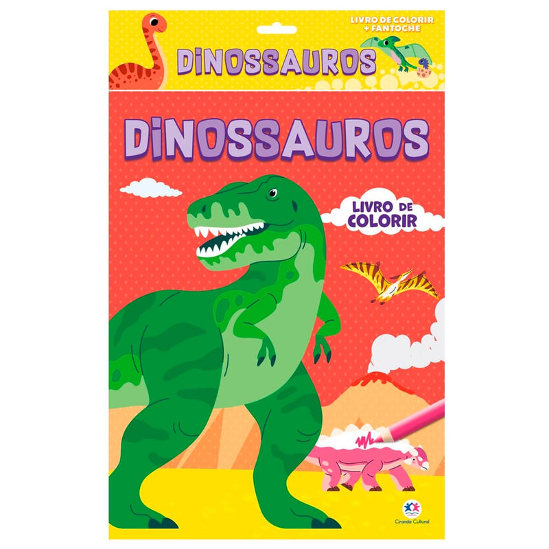 Livro de Colorir |  Fantoche |  Dinossauros