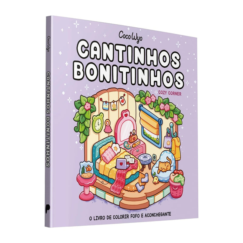 Cantinhos Bonitinhos | Cozy Corner | Livro de Colorir Coco Wyo