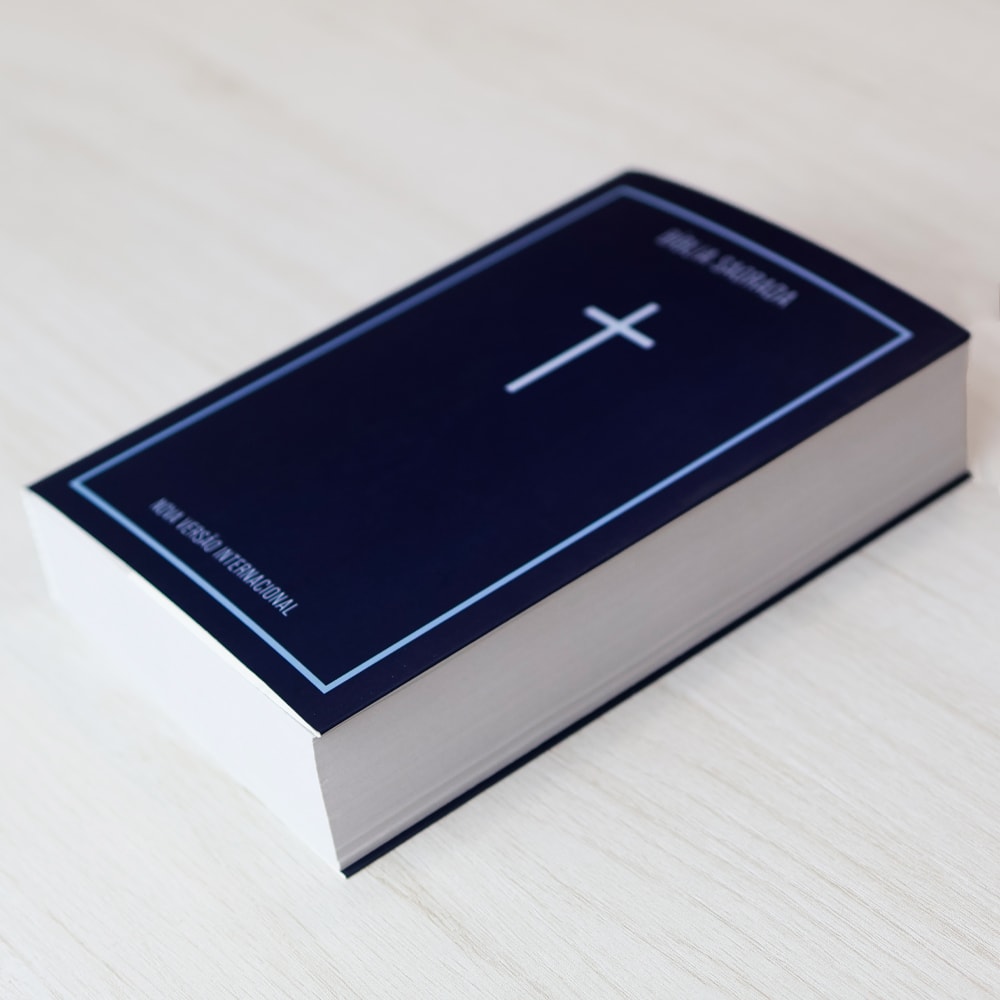 Bíblia Sagrada Cruz Azul | NVI | Capa Brochura