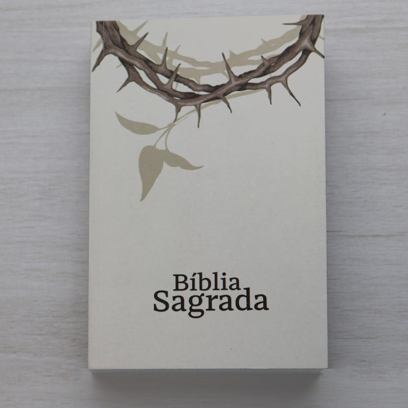 Bíblia Sagrada Coroa de Espinhos | NVI | Capa Brochura