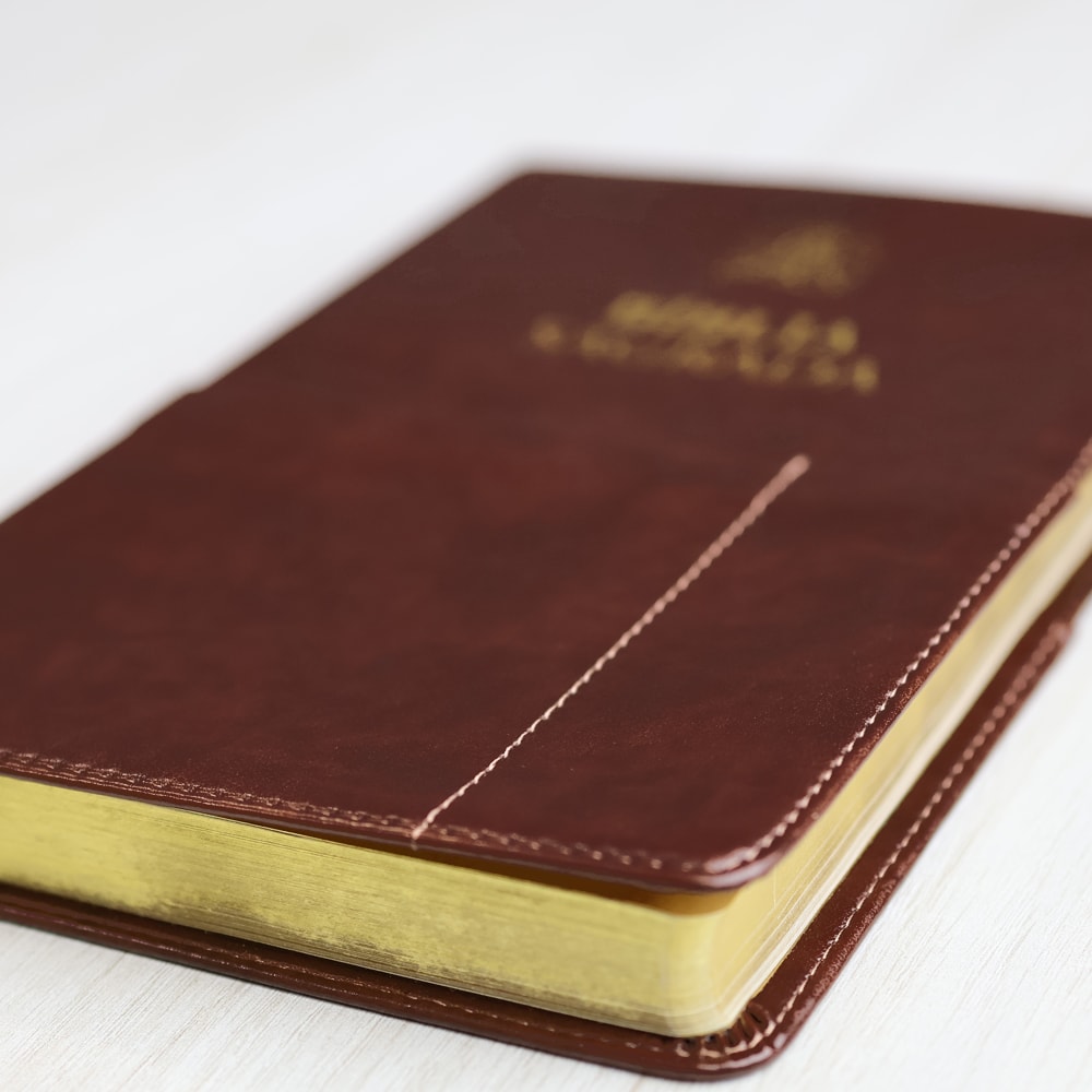 Bíblia Sagrada Slim | ACF | Luxo Marrom | Com Bolso