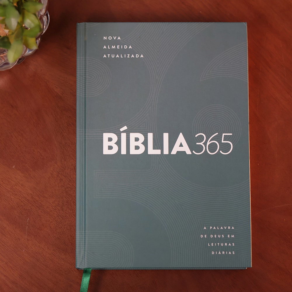 Bíblia 365 Verde | NAA | Capa Dura